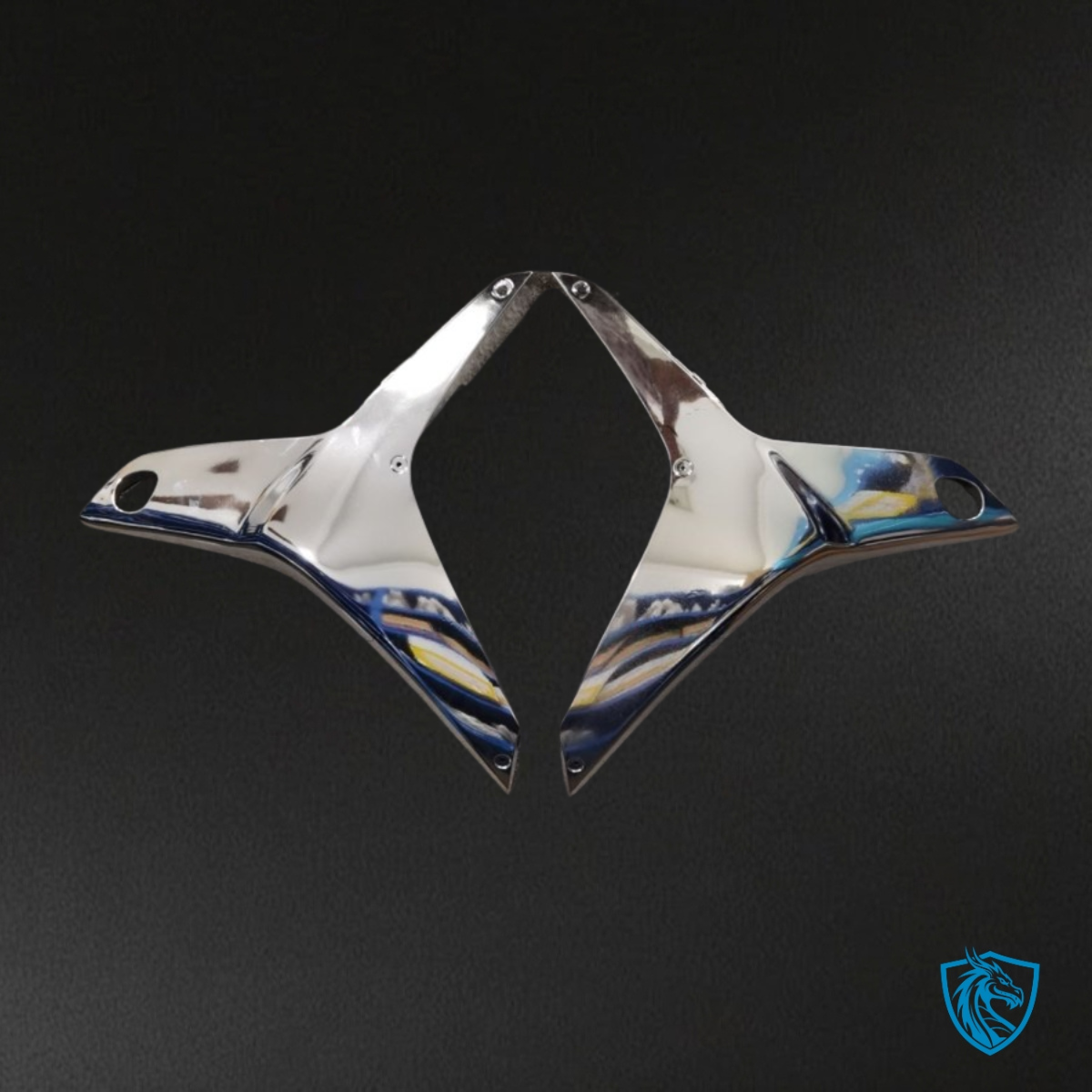 Honda CBR600RR (2007-2008) White, Silver & Balack - Custom ABS Fairing Kit