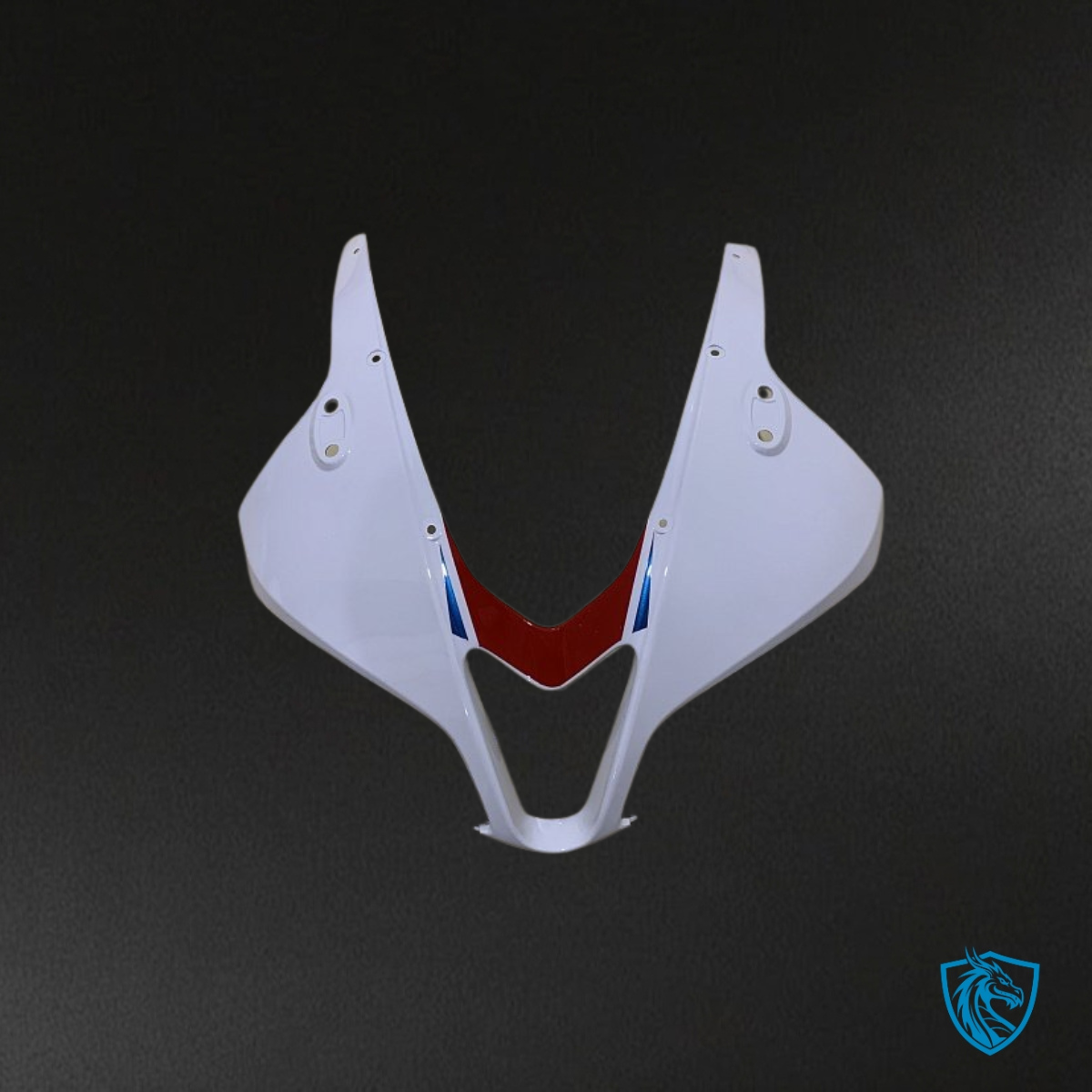 Honda CBR600RR (2007-2008) Glossy White, Blue & Red - MERGEment Motorcycle Fairings Kit