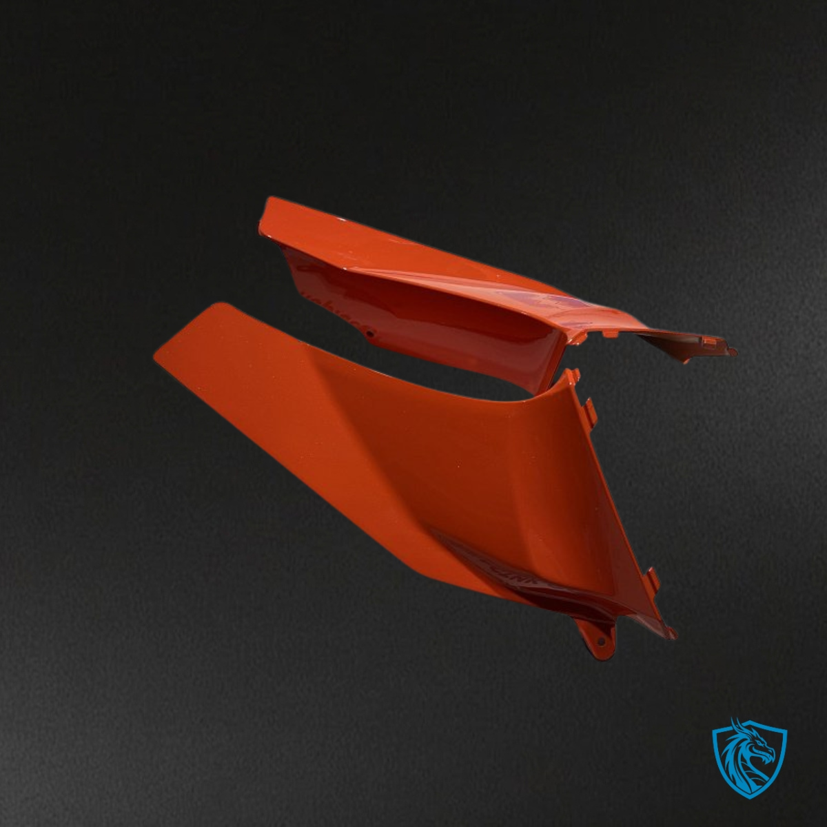 Honda CBR600RR (2005-2006) Black, Orange & Gloss Red Repsol - Custom ABS Fairing Kit