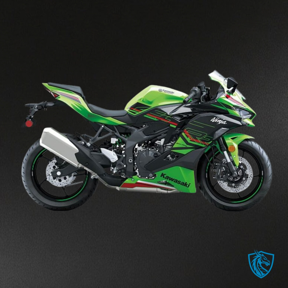 Honda CBR600RR (2009-2012) Glossy Green, Black & Red Fairing Kit - Aftermarket ABS Bodywork