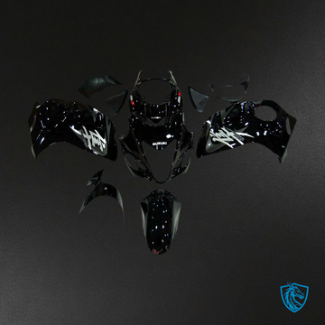 Suzuki GSXR1300 (2008-2020) Black & White Injection Fairing Kit | ABS Bodywork