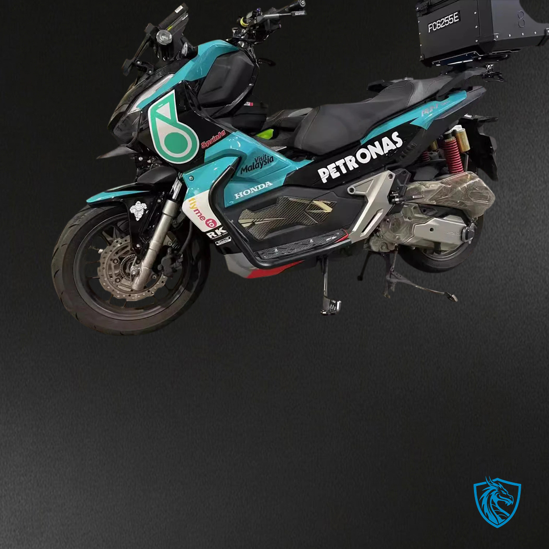 Honda ADV150 (2018-2021) Black Blue & Red - Fairing Kit
