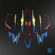 Blue Red & Yellow