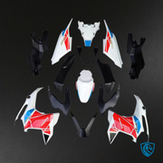 Black White Blue & Red