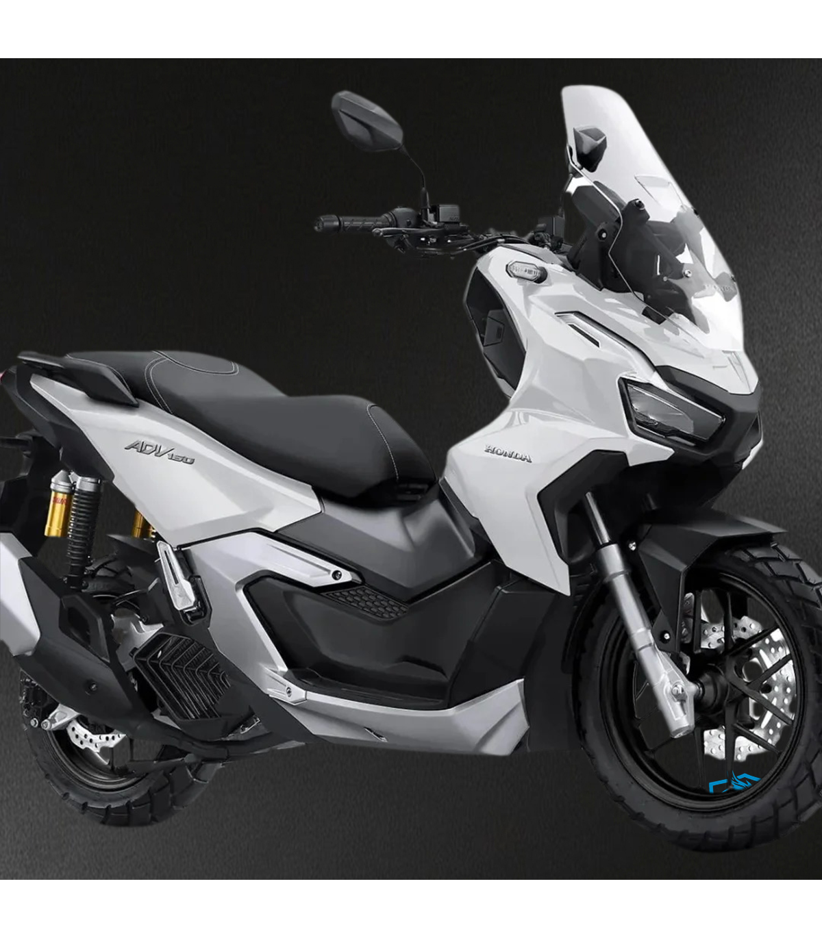 Honda ADV160 (2022-2024) Black White Blue & Red - Fairing Kit