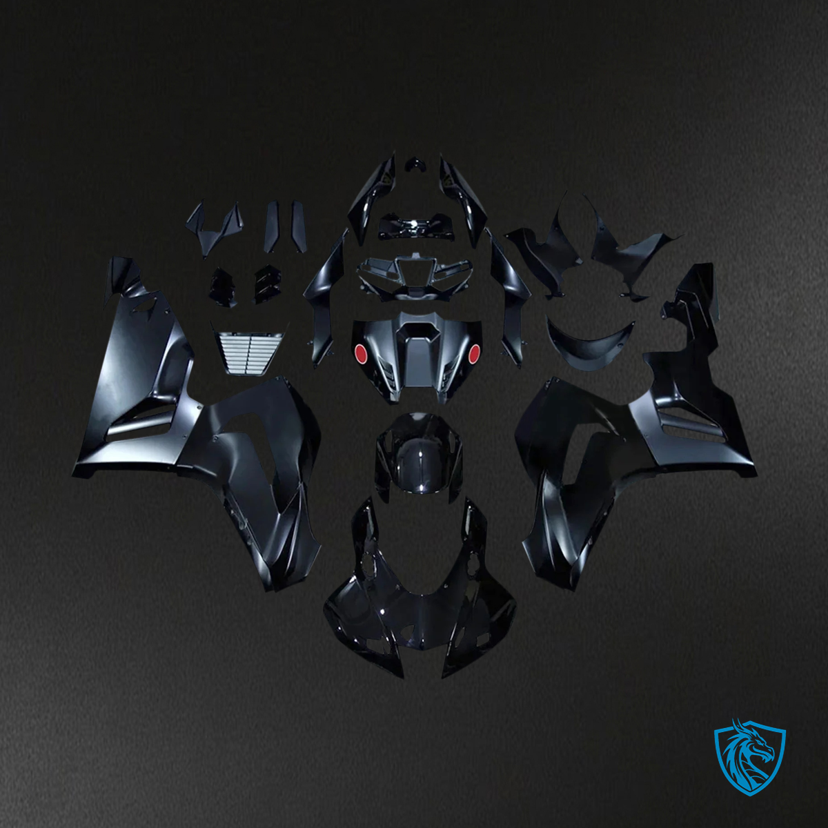 Honda CBR1000RR-R (2020-2023) Black - Fairing Kit