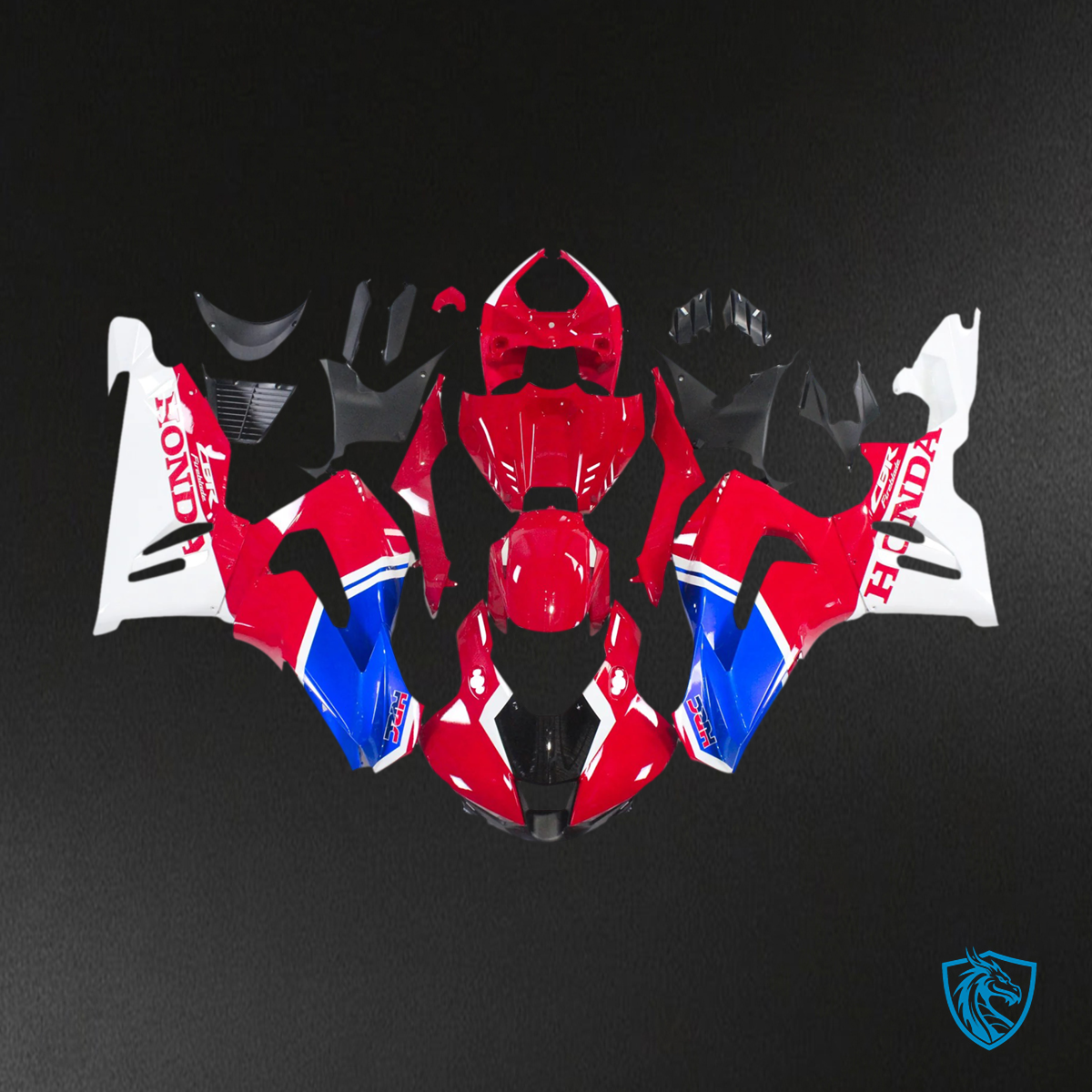 Honda CBR1000RR-R (2020-2023) Blue & Red Style 4 - Fairing Kit