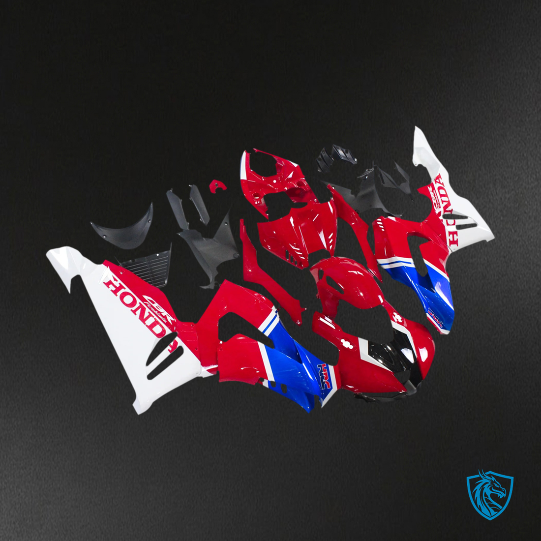 Honda CBR1000RR-R (2020-2023) Blue & Red Style 4 - Fairing Kit