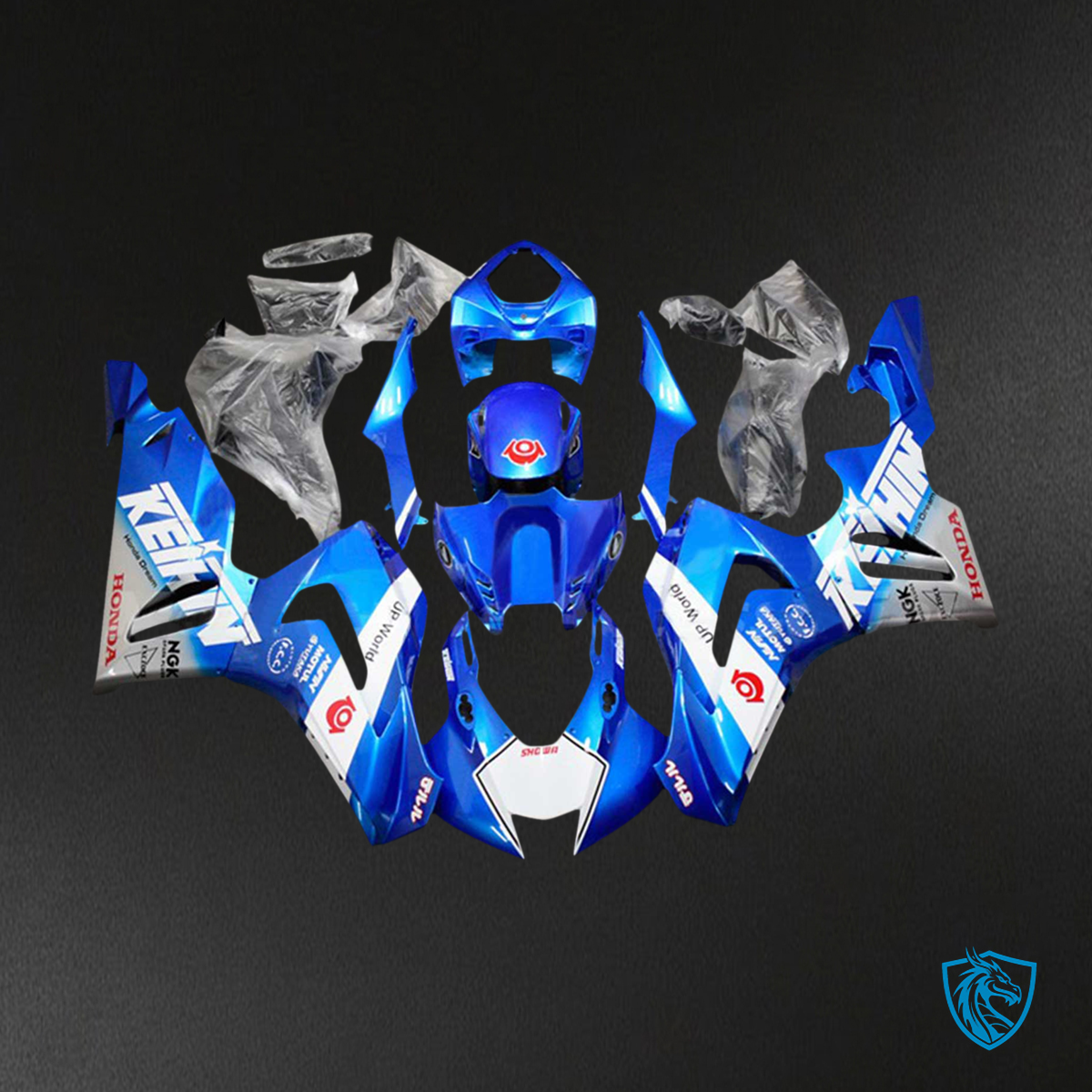 Honda CBR1000RR-R (2020-2023) Blue & White - Fairing Kit