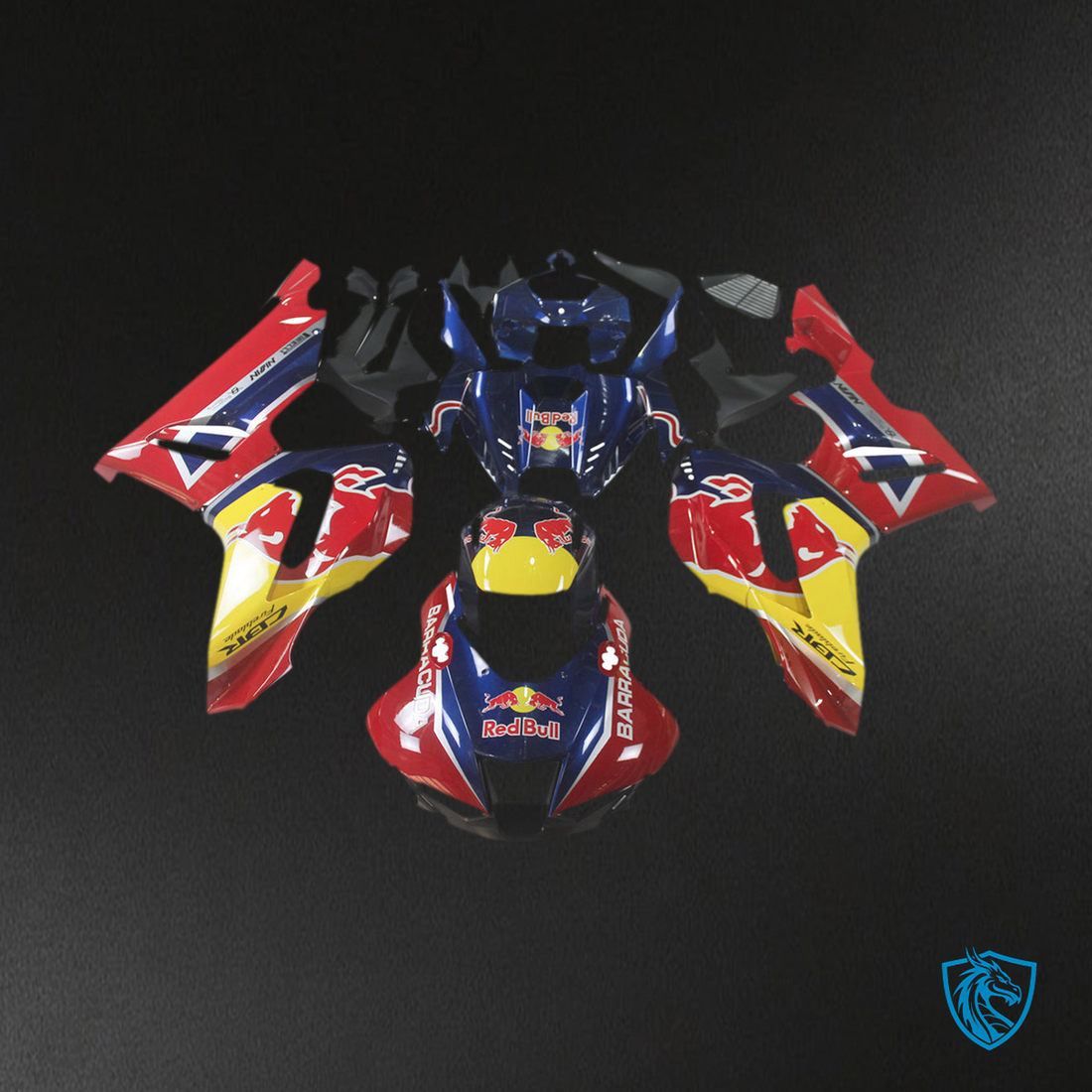 Honda CBR1000RR-R (2020-2023) Red, Blue & Yellow Fairing Kit | ABS Bodywork