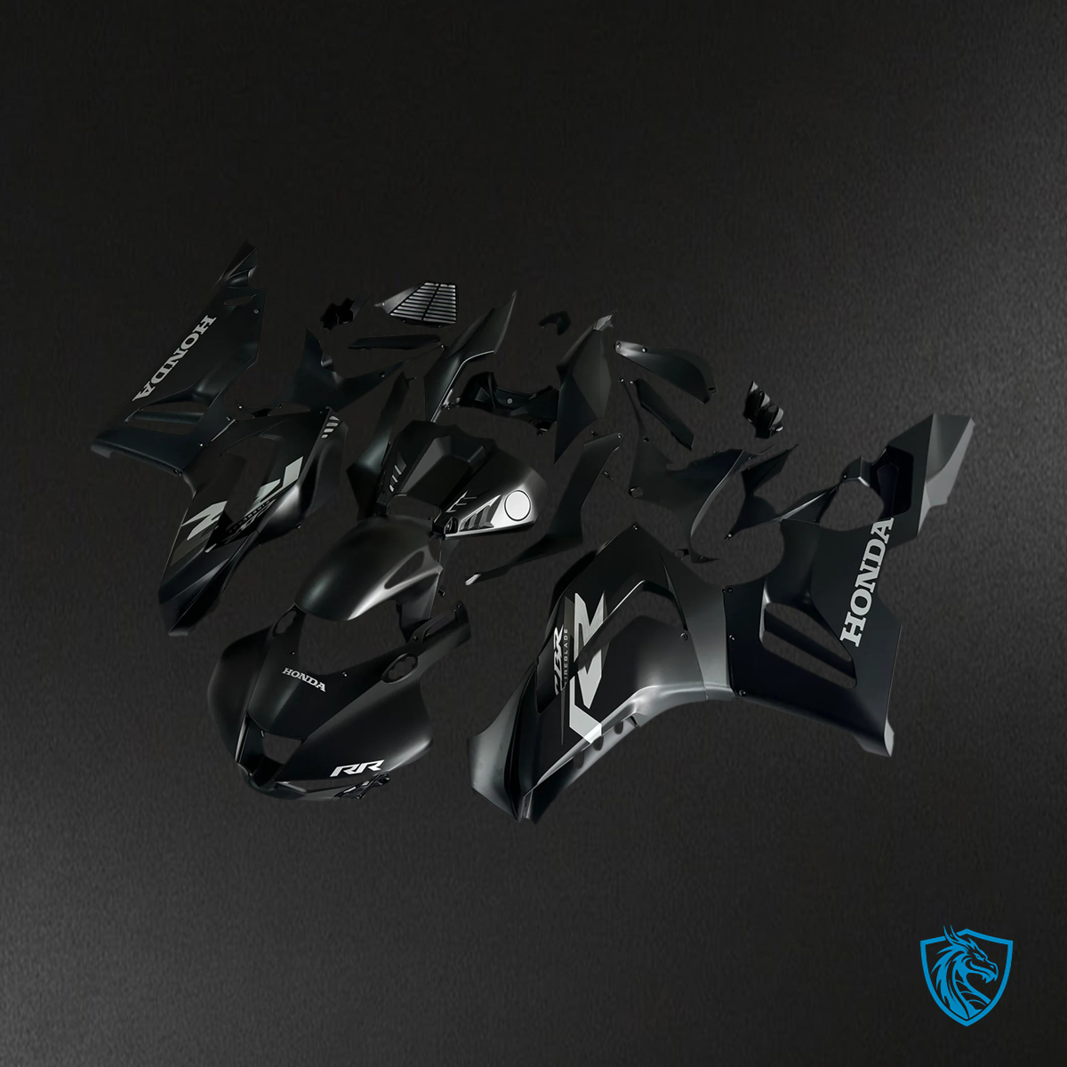 Honda CBR1000RR-R (2020-2023) Black - Fairing Kit