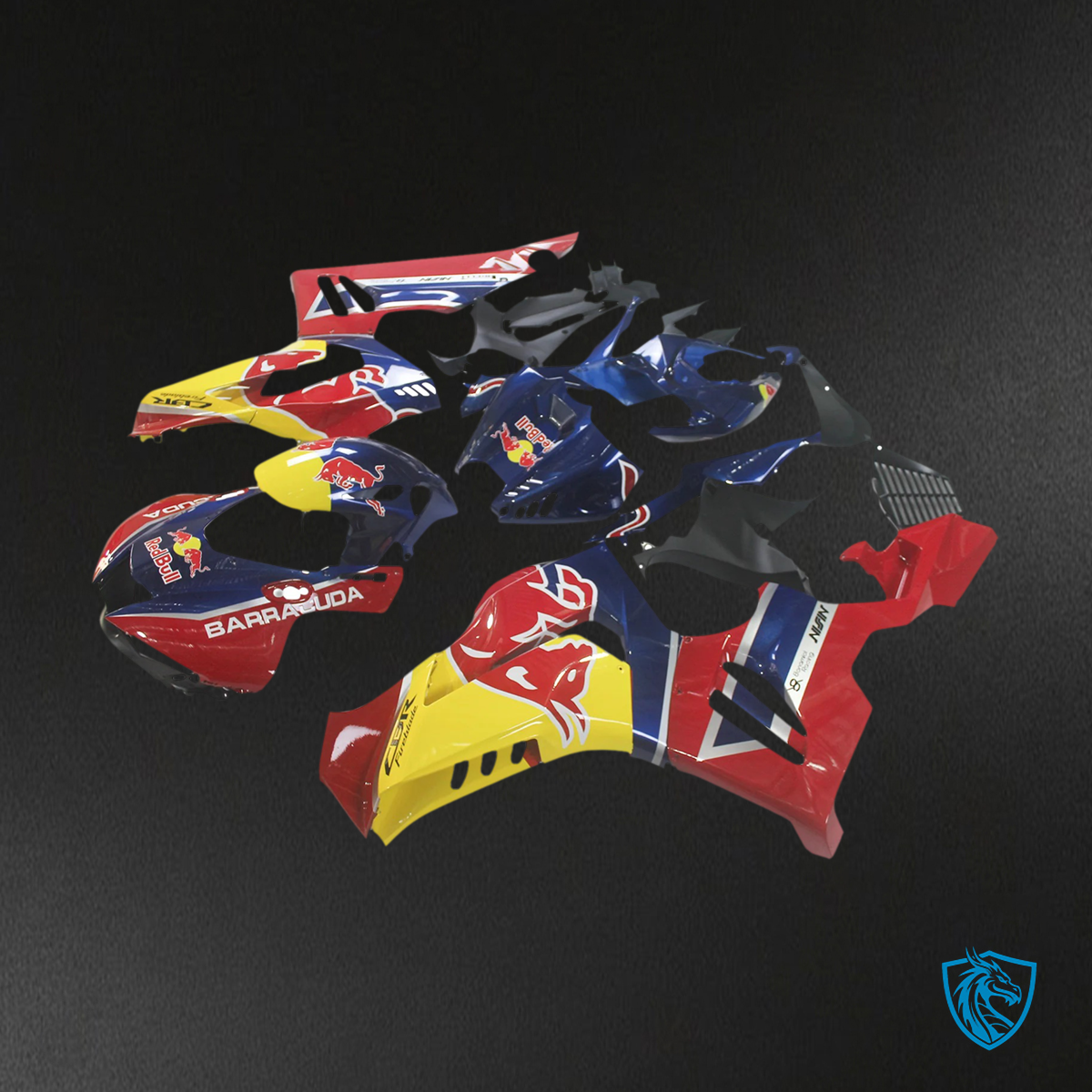 Honda CBR1000RR-R (2020-2023) Red Yellow & Blue - Fairing Kit