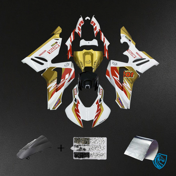Honda CBR1000RR-R (2020-2023) White & Gold - Fairing Kit