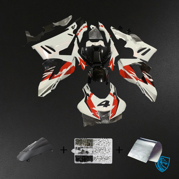 Honda CBR1000RR-R (2020-2023) White & Red Style1 - Fairing Kit