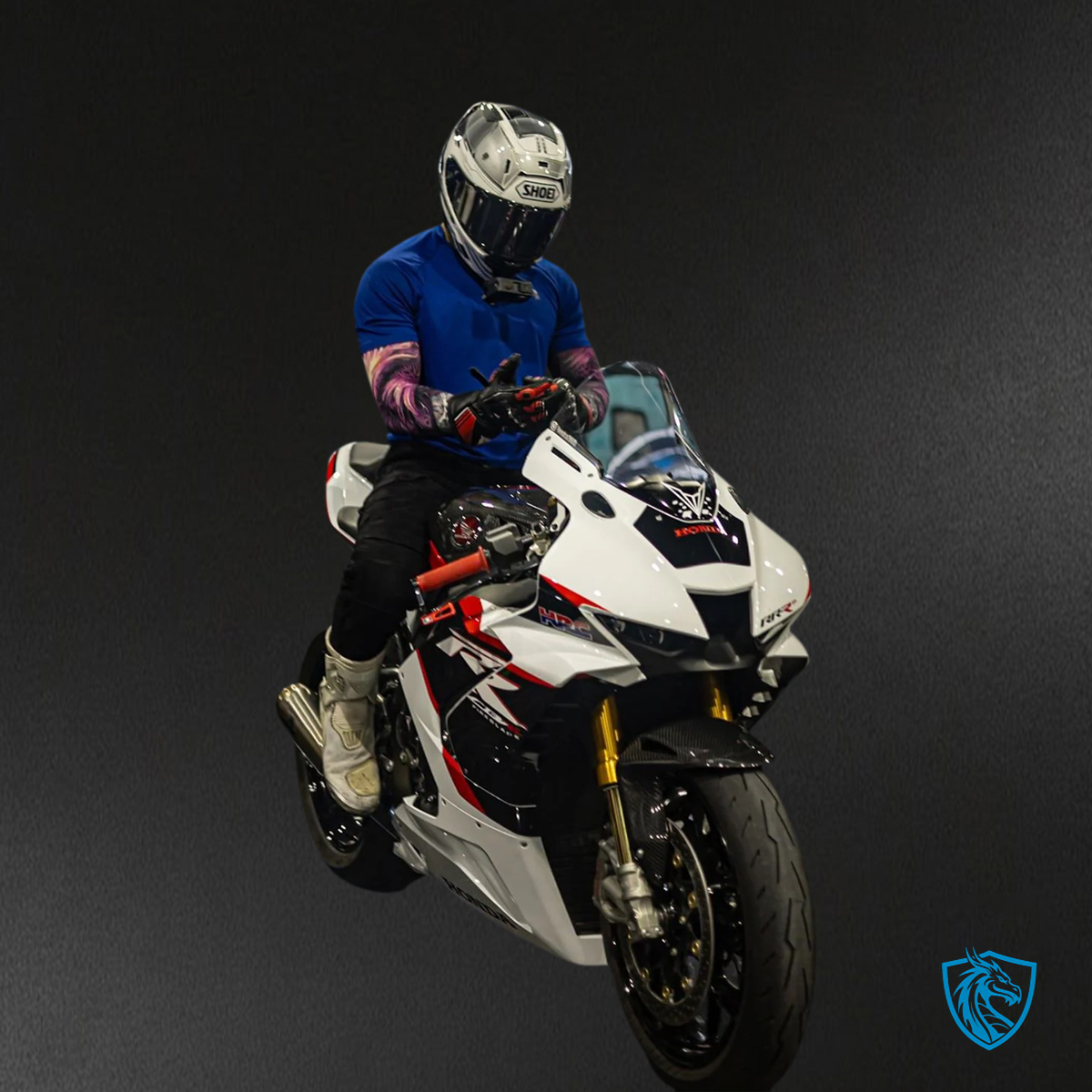 Honda CBR1000RR-R (2020-2023) White & Red Style 2 - Fairing Kit