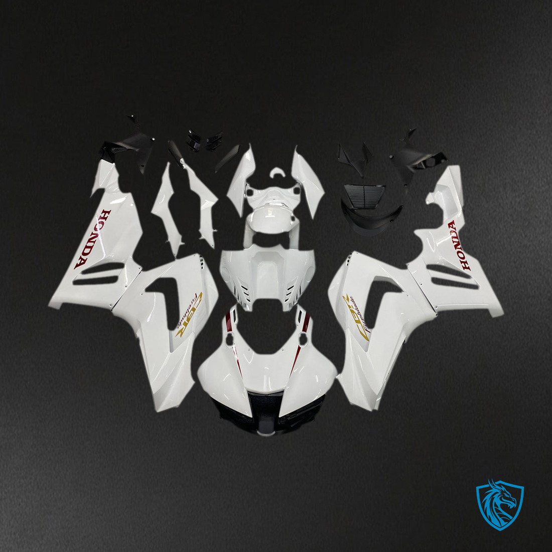 Honda CBR1000RR-R (2020-2023) White fairing Kit | ABS Bodywork