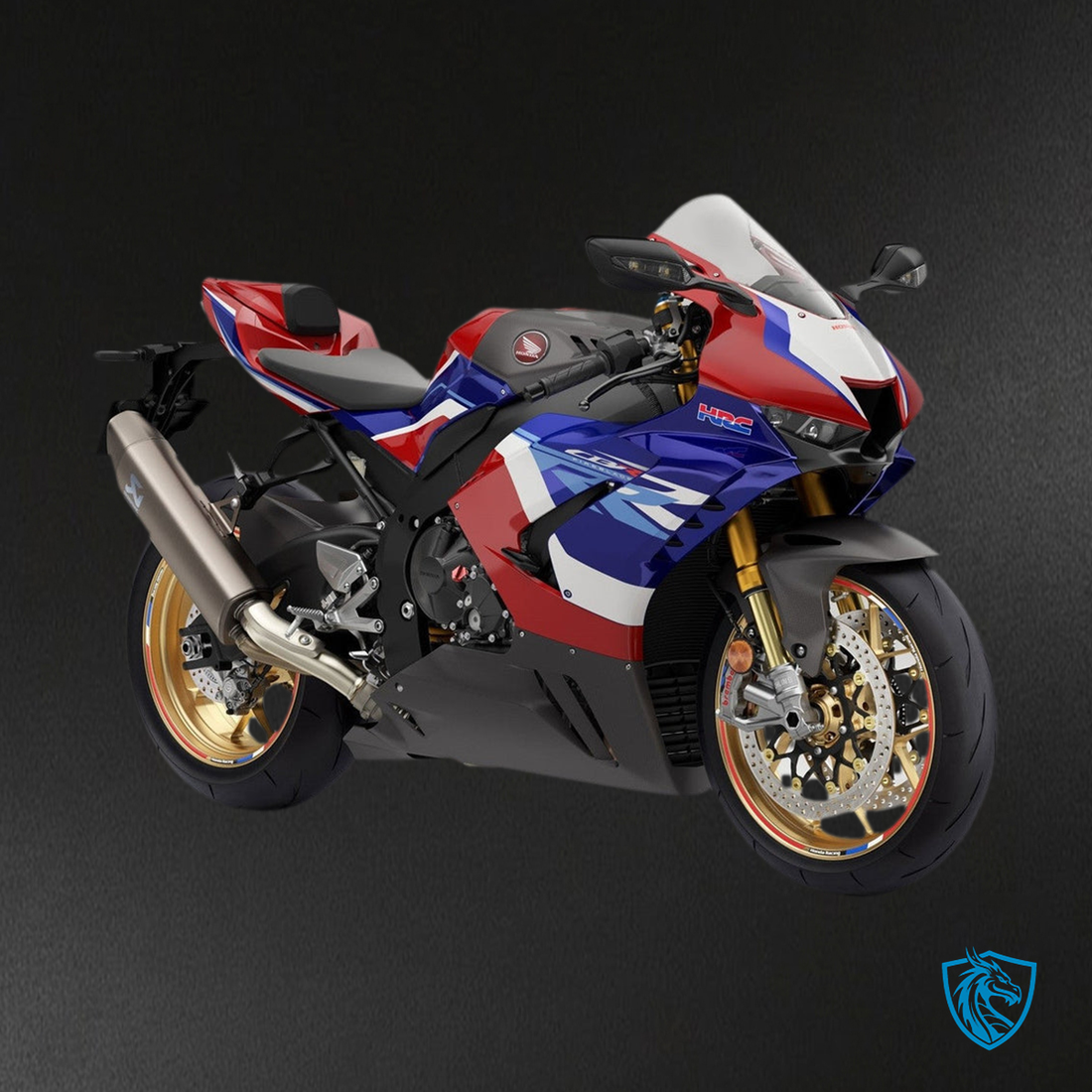 Honda CBR1000RR-R (2020-2023) Red & Blue fairing Kit - Aftermarket ABS Bodywork