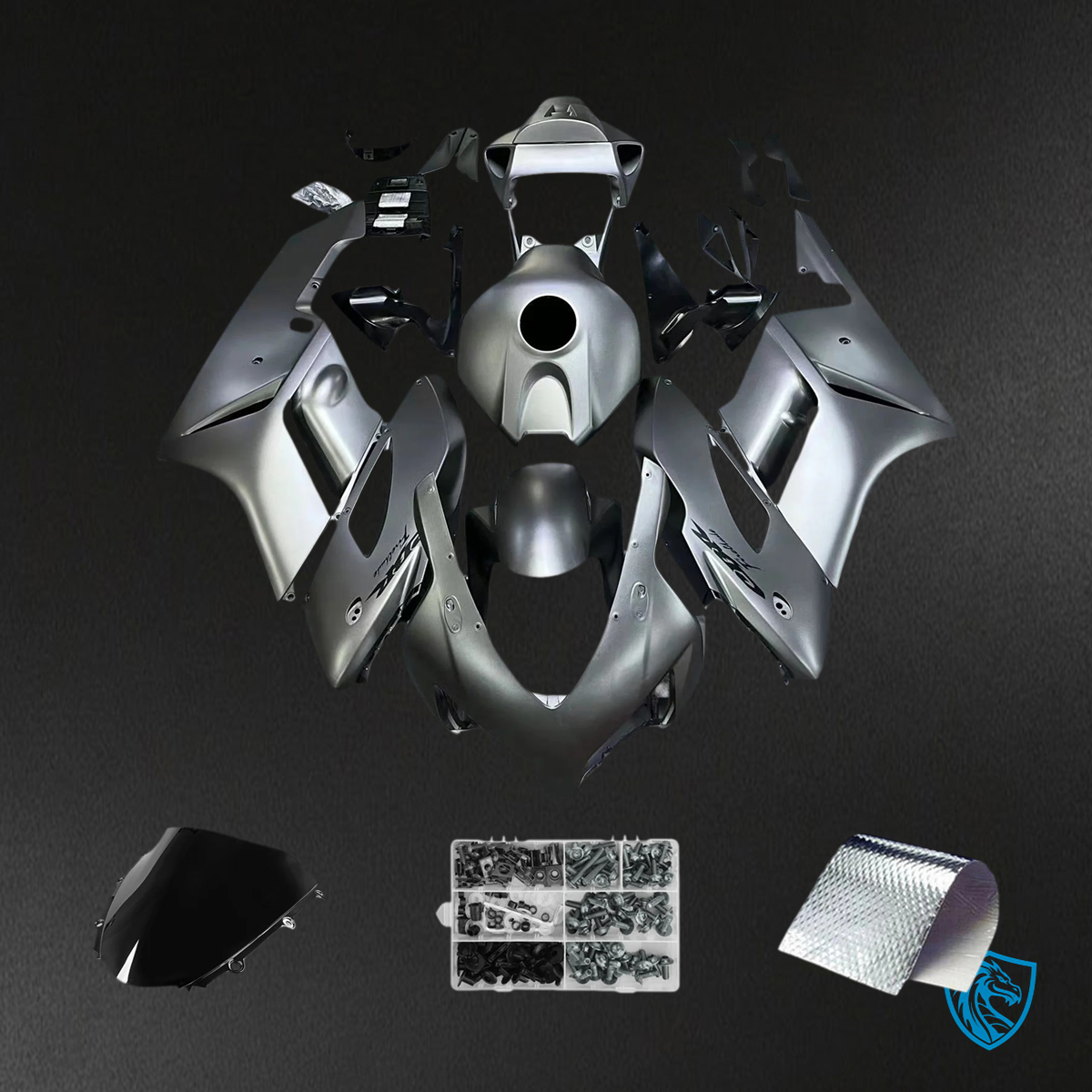 Honda CBR1000RR (2004-2005) Black - Fairing Kit