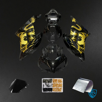 Honda CBR1000RR (2004-2005) Black & Gold - Fairing Kit