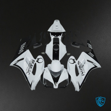 Honda CBR1000RR (2004-2005) Black & White Motorcycle - Custom ABS Fairing Kit
