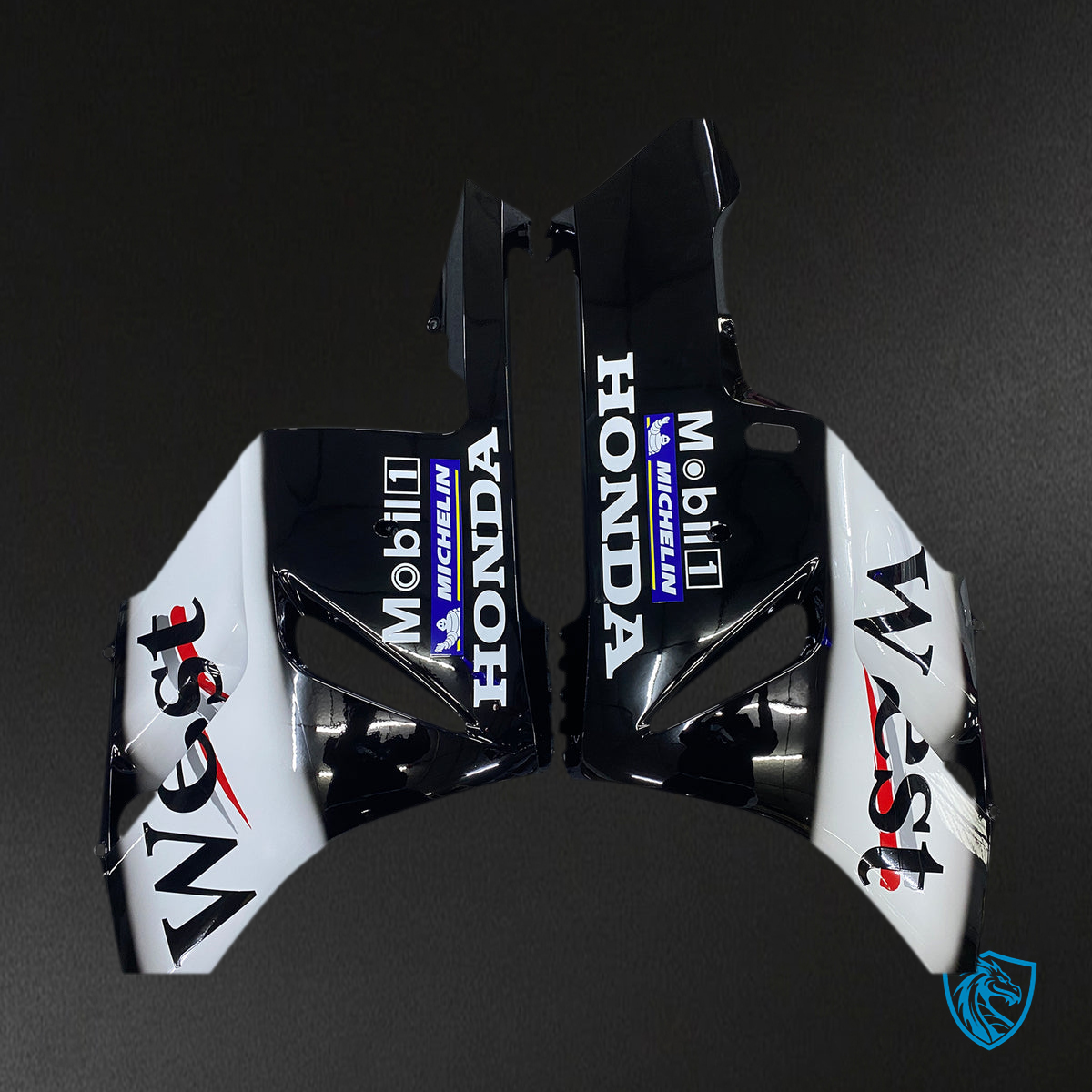 Honda CBR1000RR (2004-2005) Black West Generic - MERGEment Motorcycle Fairings Kit