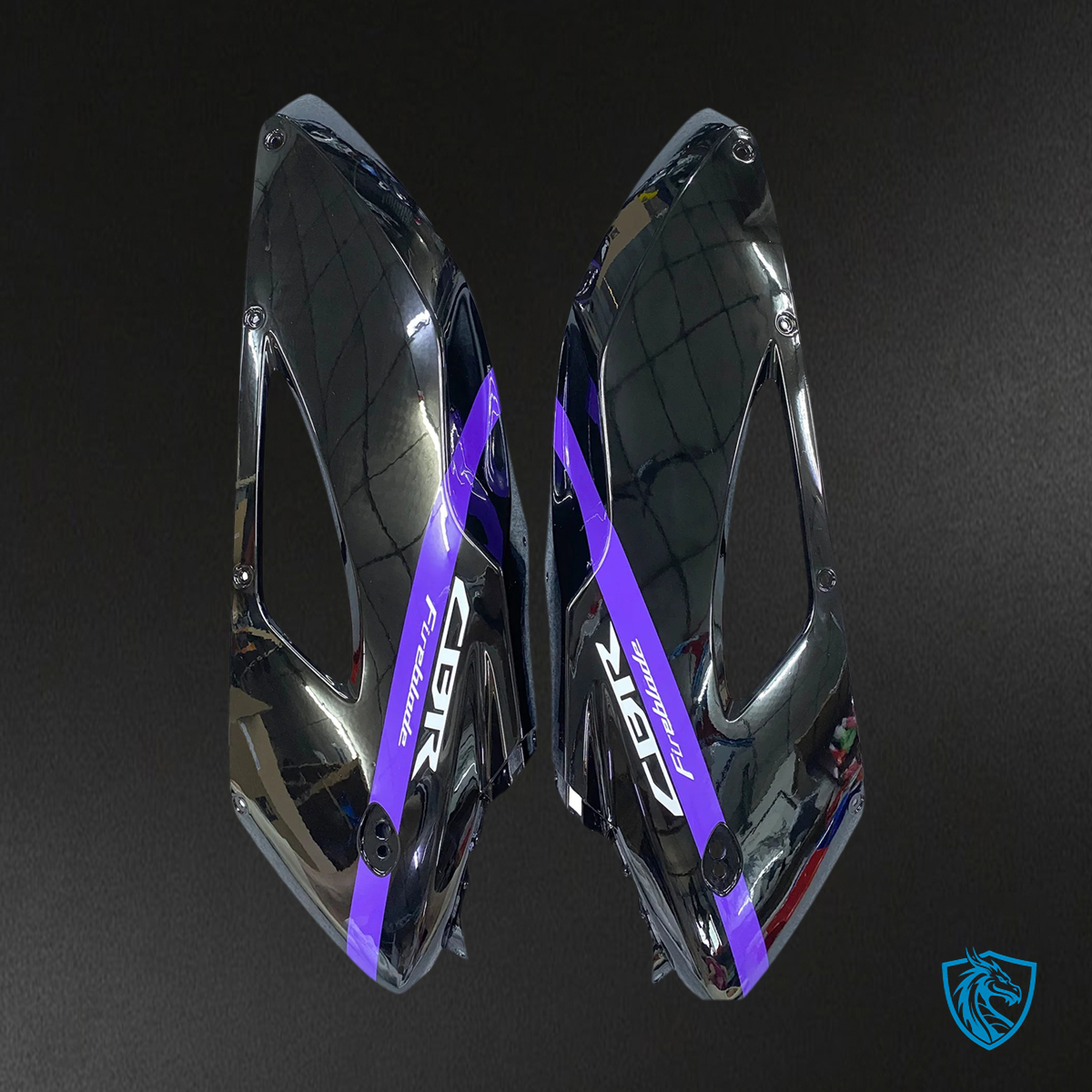 Honda CBR1000RR (2004-2005) Black & Blue - Fairing Kit