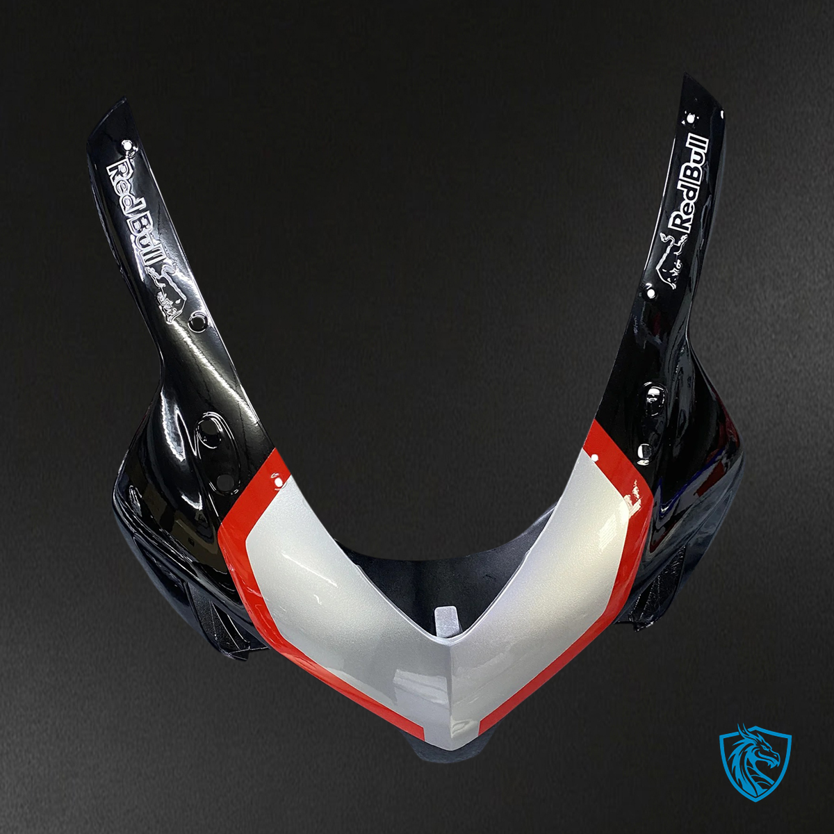 Honda CBR1000RR (2004-2005) Black & Silver with Red - Fairing Kit