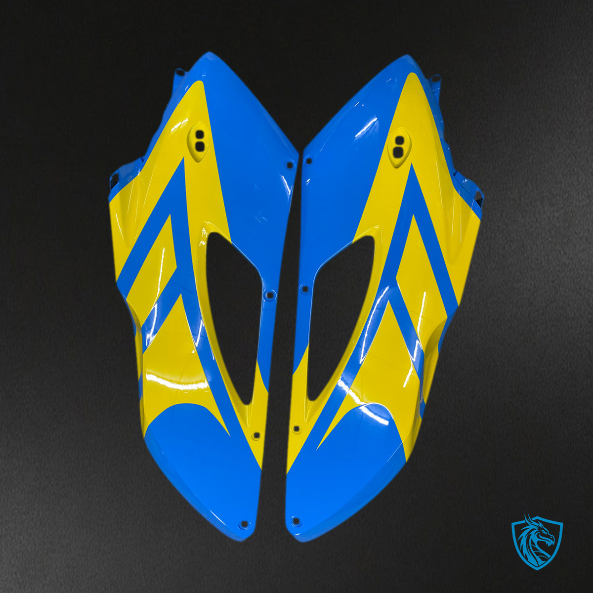 Honda CBR1000RR (2004-2005) Blue & Yellow Generic - Custom ABS Fairing Kit