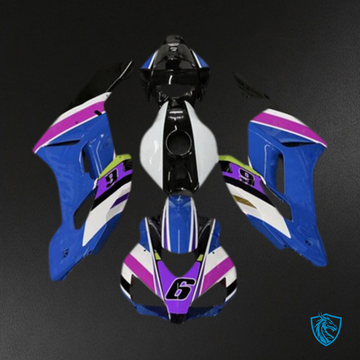 Honda CBR1000RR (2004-2005) Blue & Black Motorcycle Fairings Kit | ABS Bodywork