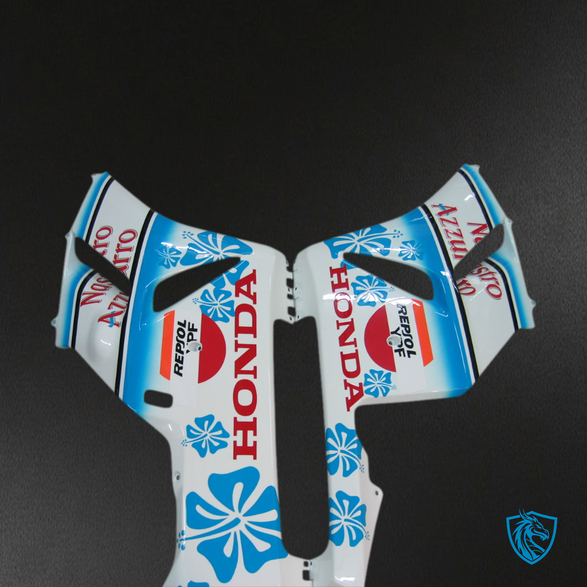 Honda CBR1000RR (2004-2005) MultiColor No. 46 Floral Racing Generic - Custom ABS Fairing Kit