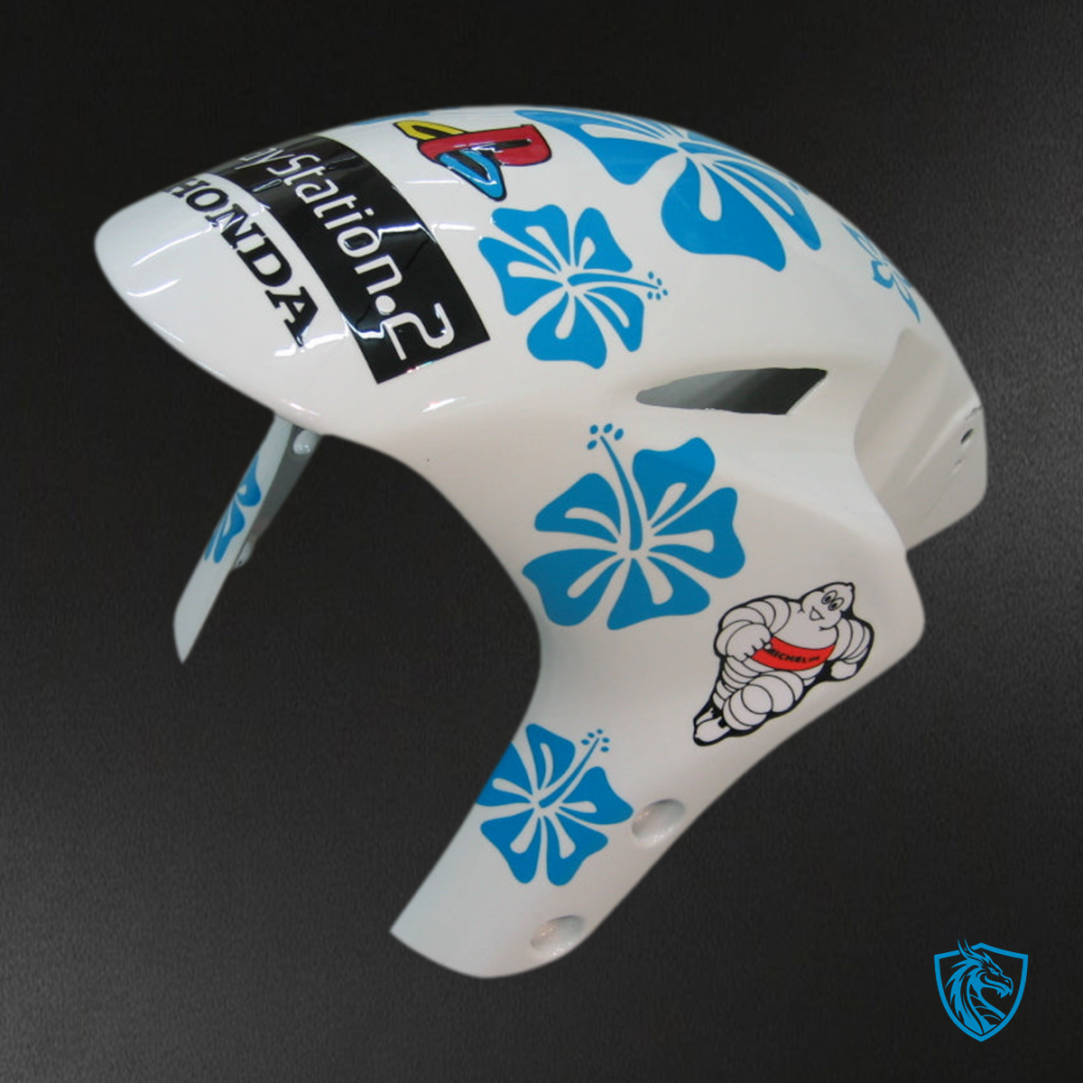 Honda CBR1000RR (2004-2005) MultiColor No. 46 Floral Racing Generic - Custom ABS Fairing Kit