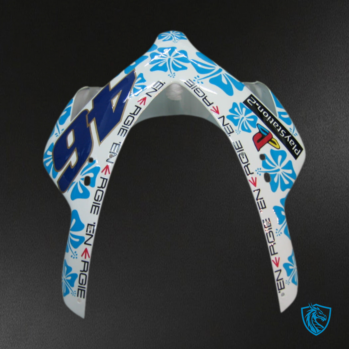 Honda CBR1000RR (2004-2005) MultiColor No. 46 Floral Racing Generic - Custom ABS Fairing Kit