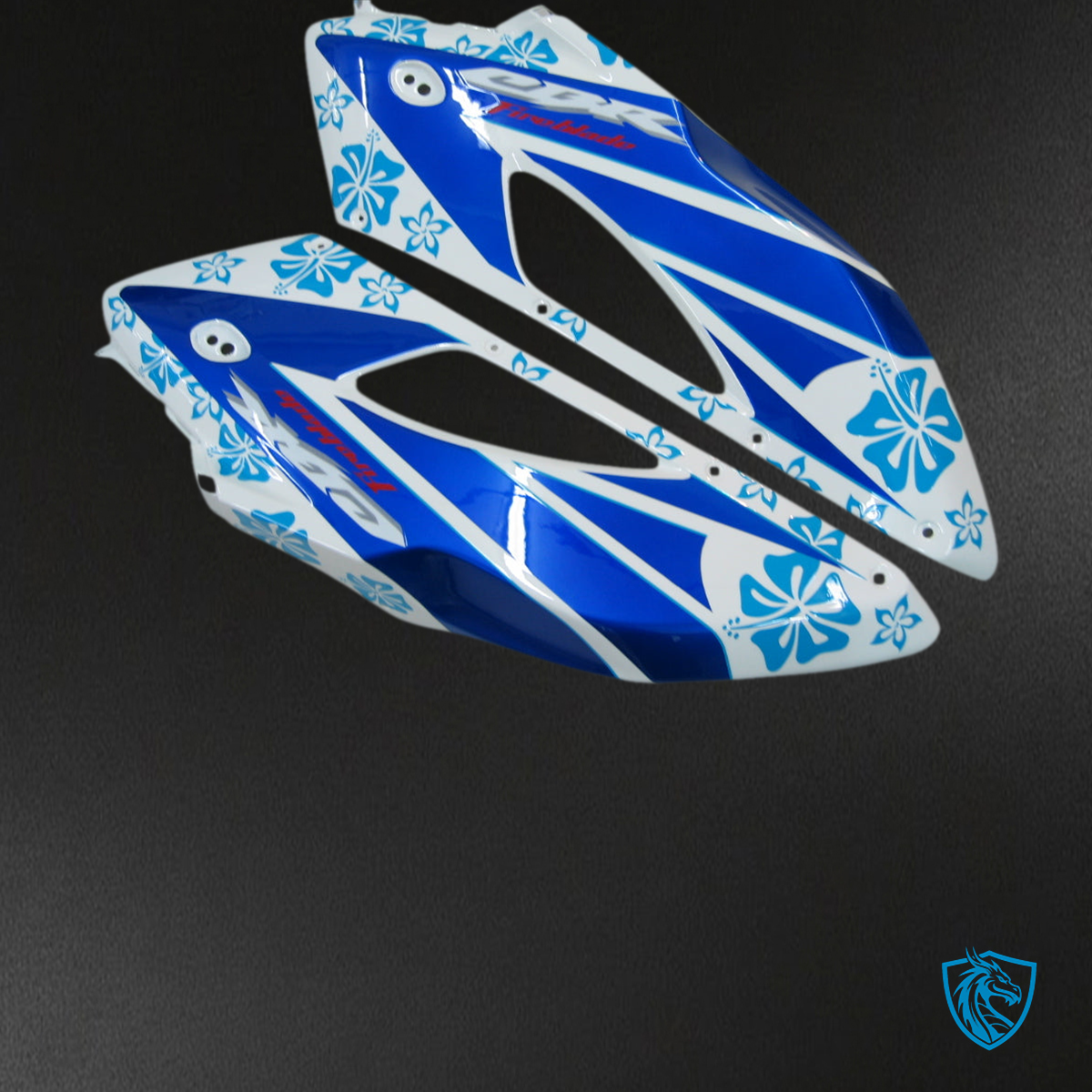 Honda CBR1000RR (2004-2005) MultiColor No. 46 Floral Racing Generic - Custom ABS Fairing Kit