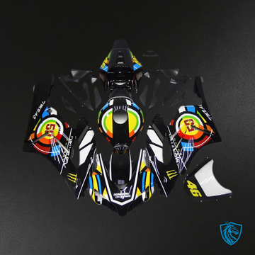 Honda CBR1000RR (2004-2005) Multicolor Motorcycle Fairings Kit - ABS bodywork