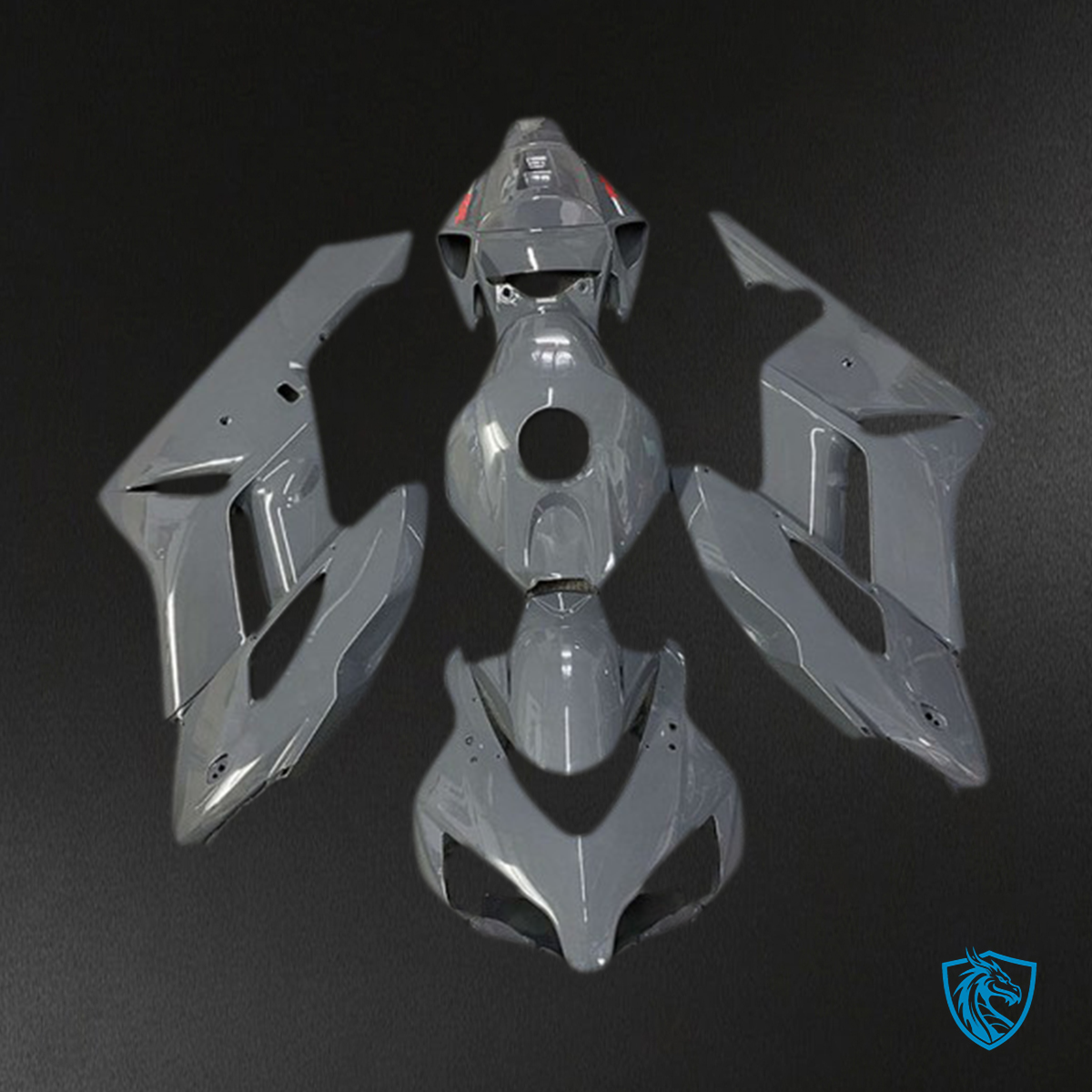 Honda CBR1000RR (2004-2005) Nardo Gray Motorcycle Fairings Kit | ABS Bodywork