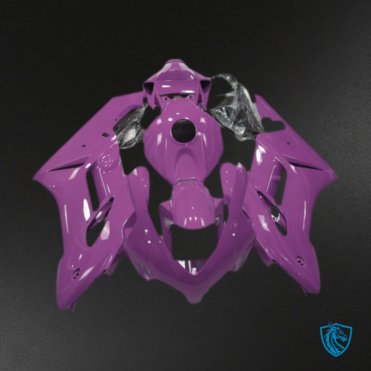 Honda CBR1000RR (2004-2005) Plain Gloss Purple Motorcycle - Custom ABS Fairing Kit