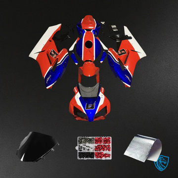 Honda CBR1000RR (2004-2005) Red & Blue Style 2 - Fairing Kit
