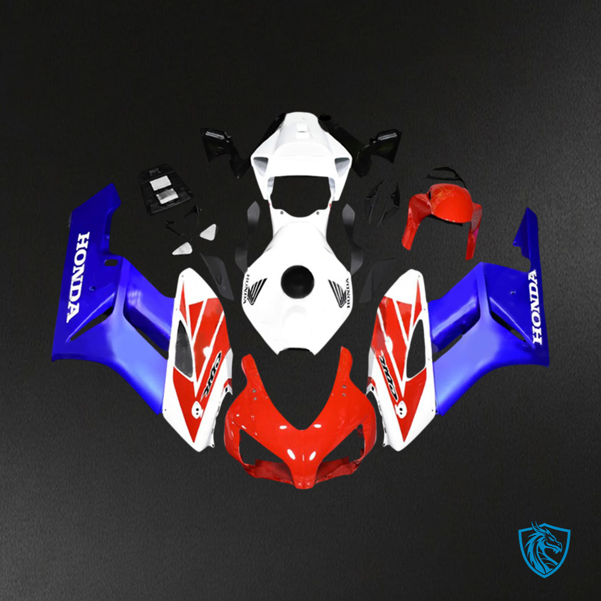 Honda CBR1000RR (2004-2005) Red & Blue Style4 - Fairing Kit