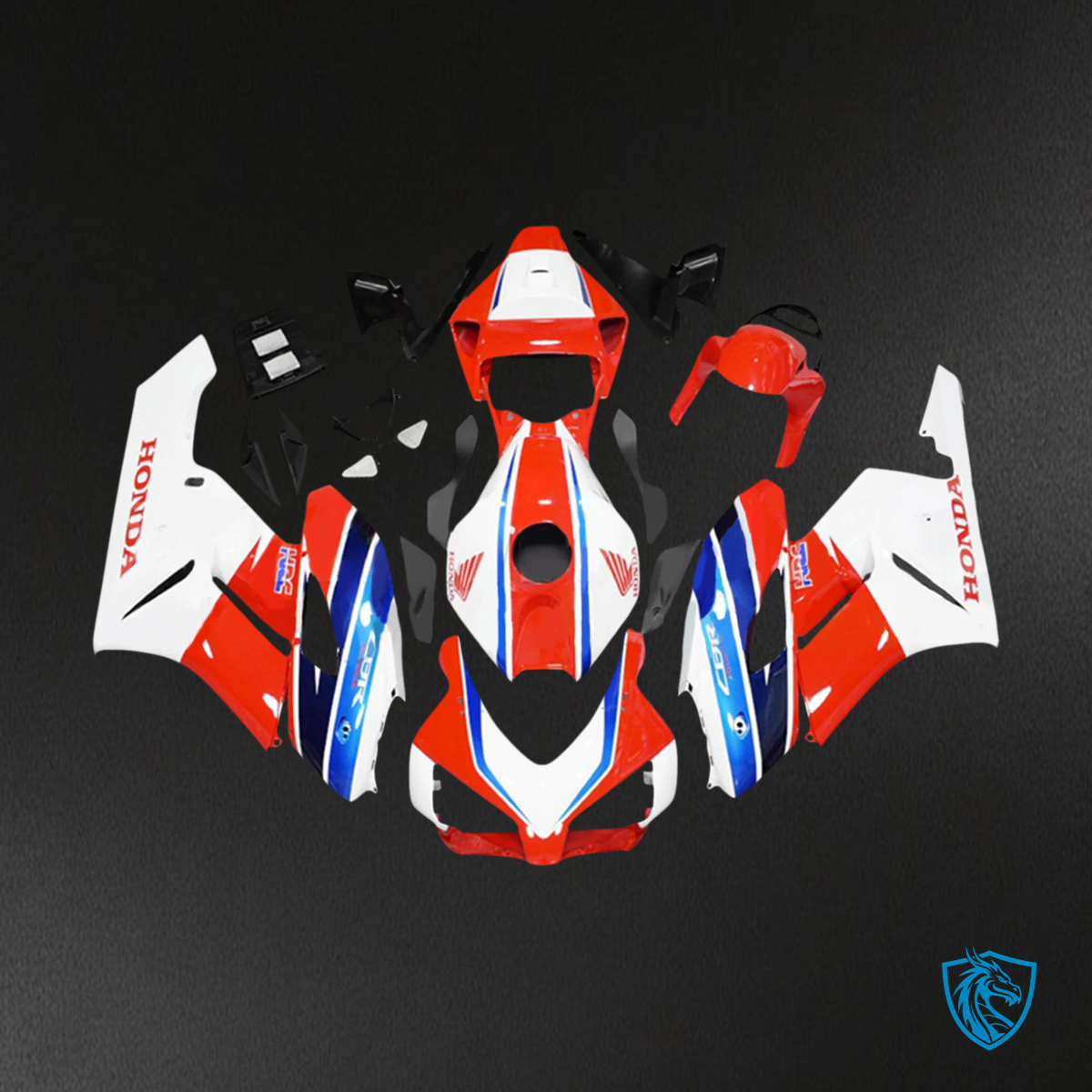 Honda CBR1000RR (2004-2005) Red & Blue Style 6 - Fairing Kit