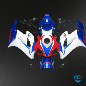 Honda CBR1000RR (2004-2005) Red, White & Blue Generic - Custom ABS Fairing Kit