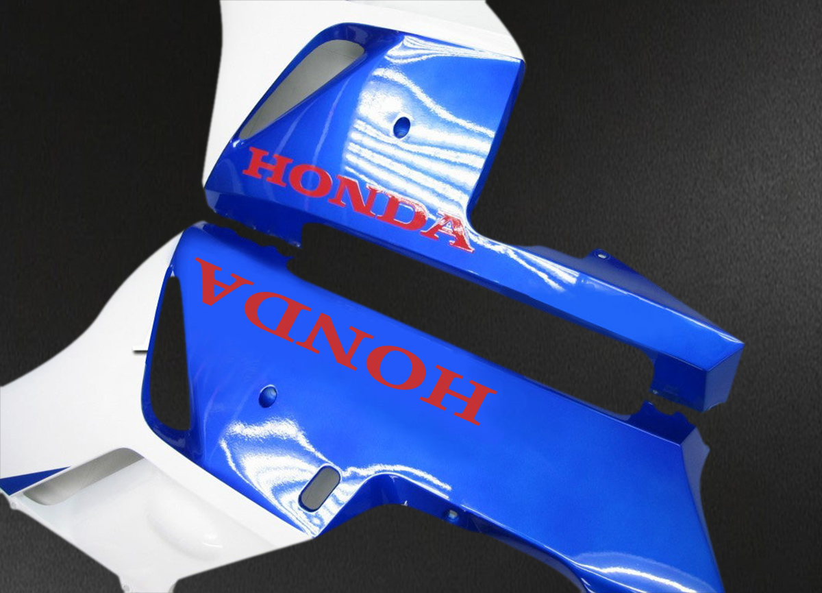 Honda CBR1000RR (2004-2005) Red, White & Blue Generic - Custom ABS Fairing Kit
