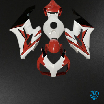 Honda CBR1000RR (2004-2005) Red, White & Black Gloss Motorcycle - Custom ABS Fairing Kit
