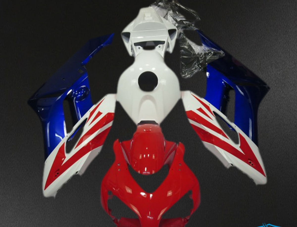 Honda CBR1000RR (2004-2005) Red & White - Replacement Motorcycle Fairings Kit