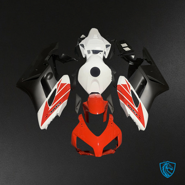 Honda CBR1000RR (2004-2005) Red & White Style3 - Fairing Kit