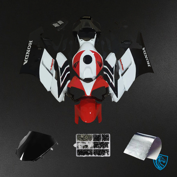 Honda CBR1000RR (2004-2005) Red & White Style4 - Fairing Kit