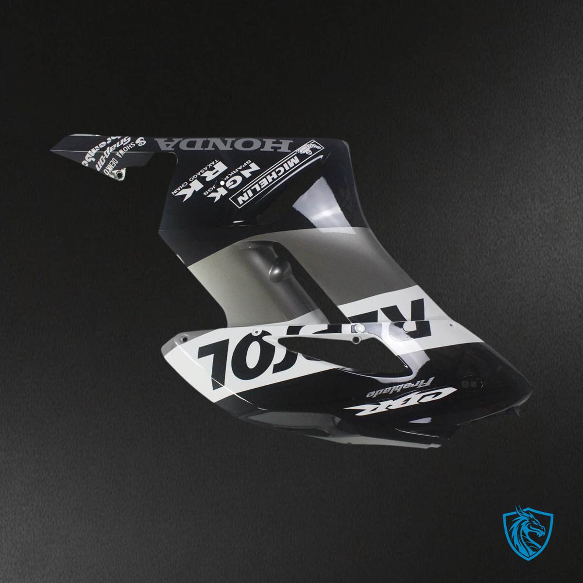 Honda CBR1000RR (2004-2005) Black & Silver - Fairing Kit