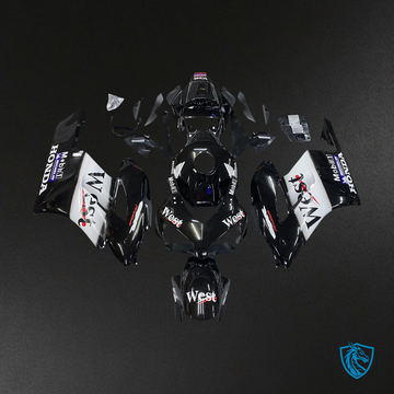 Honda CBR1000RR (2004-2005) West Racing Black - Fairing Kit