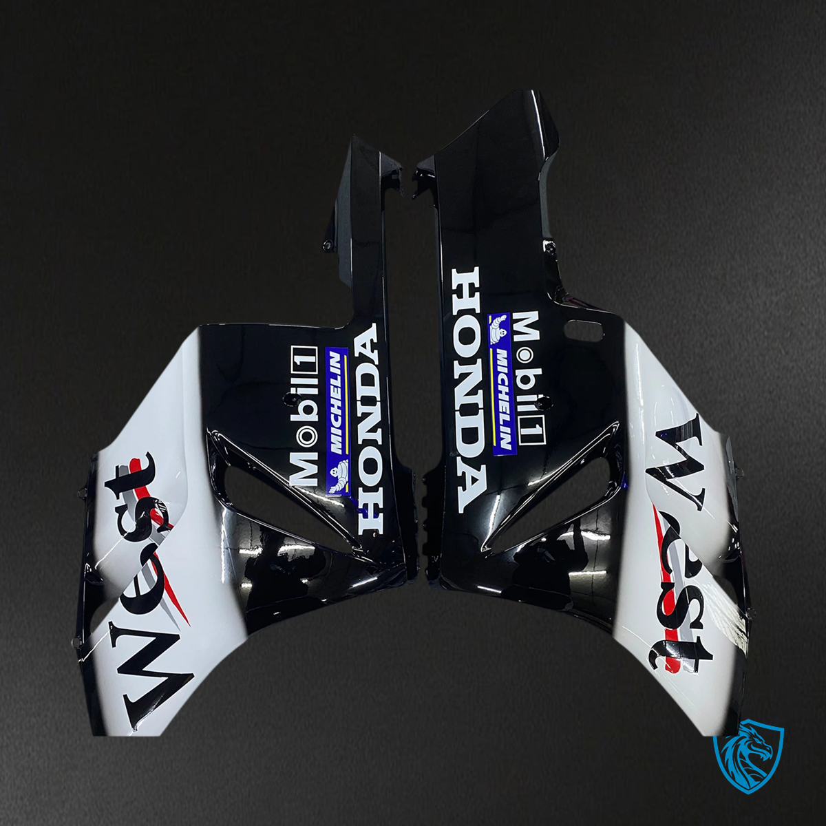 Honda CBR1000RR (2004-2005) West Racing Black - Fairing Kit