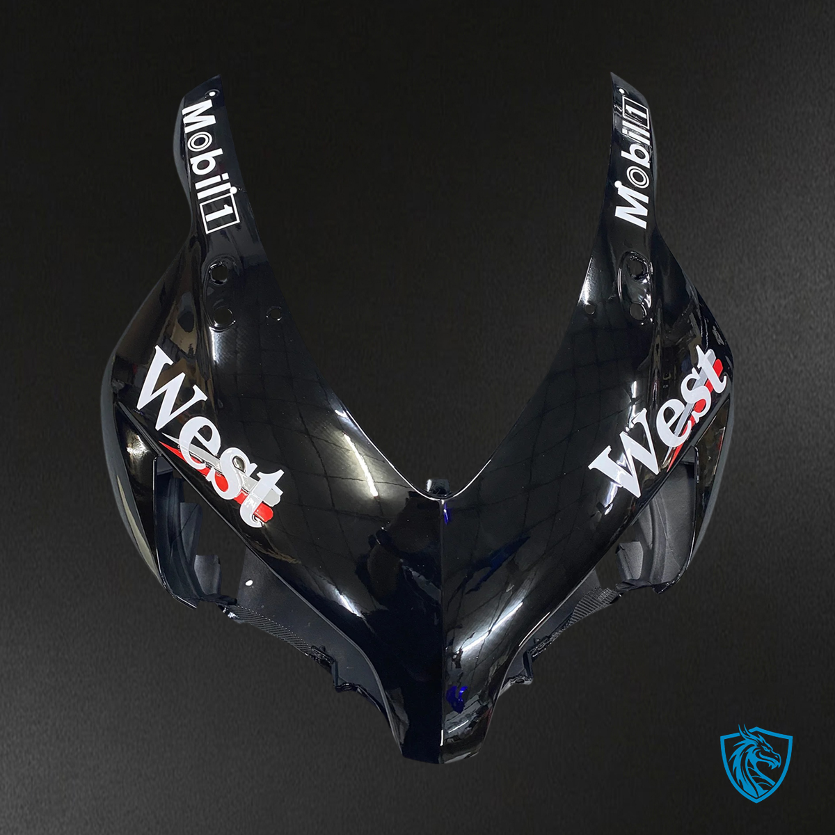 Honda CBR1000RR (2004-2005) West Racing Black - Fairing Kit