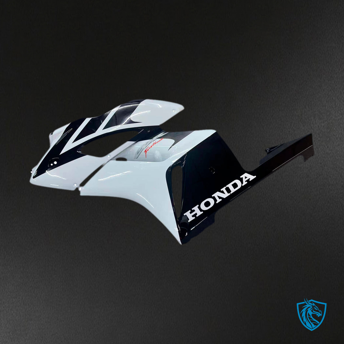 Honda CBR1000RR (2004-2005) White & Black Generic Fairings Kit - Aftermarket ABS Bodywork